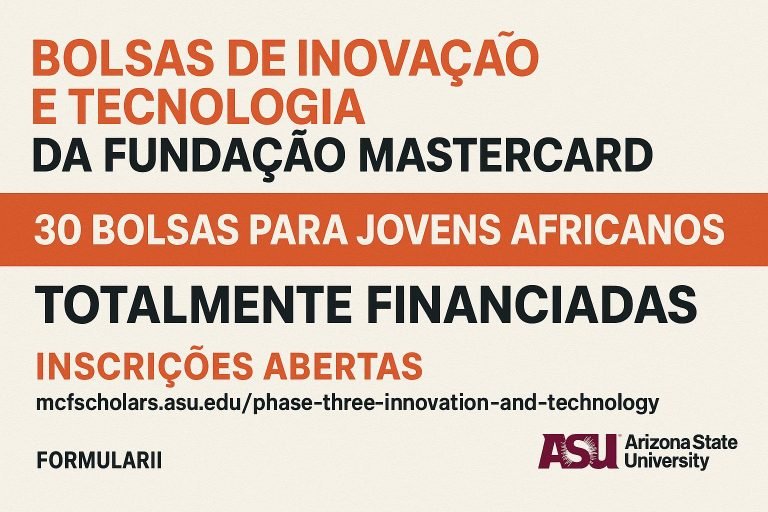 Bolsas de Estudo da Mastercard na Universidade Estadual do Arizona-EUA!