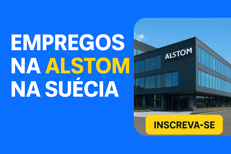 Empregos na Alstom na Suécia: novas vagas em diferentes cidades!