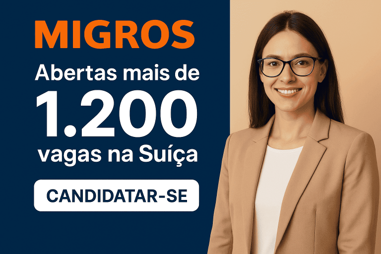 Migros Abre Mais de 1.200 Vagas de Emprego na Suíça!