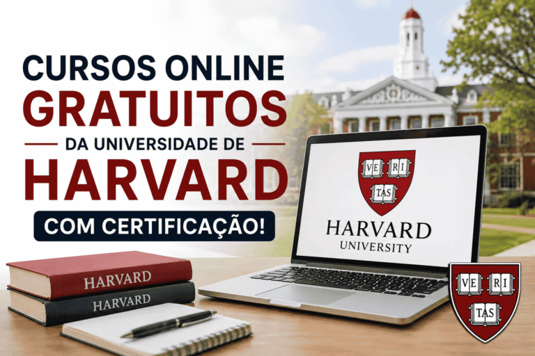Cursos Online Gratuitos da Universidade de Harvard com Certificação!