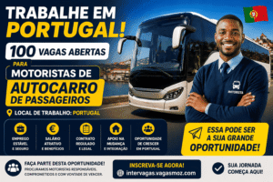Trabalhe em Portugal: 100 Vagas Abertas para Motoristas de Autocarro de Passageiros!