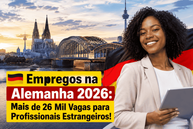 🇩🇪 Empregos na Alemanha 2026: Mais de 26 Mil Vagas para Profissionais Estrangeiros!