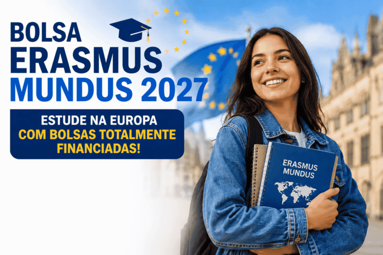 Bolsa Erasmus Mundus 2027: Estude na Europa com Bolsas Totalmente Financiadas!