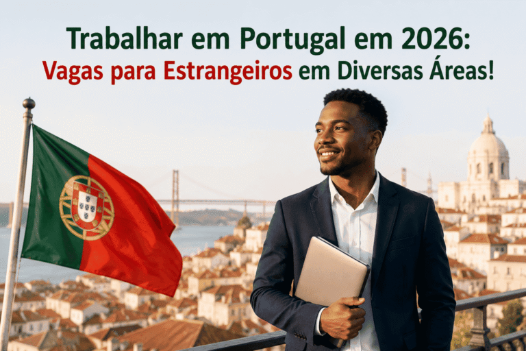 Trabalhar em Portugal em 2026: Vagas para Estrangeiros em Diversas Áreas!