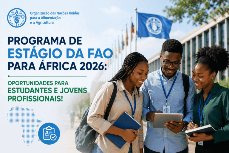 Programa de Estágio da FAO para África 2026: Oportunidades para Estudantes e Jovens Profissionais!