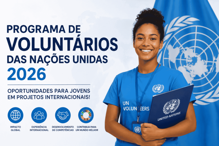 Programa de Voluntários das Nações Unidas 2026: Oportunidades para Jovens em Projetos Internacionais!