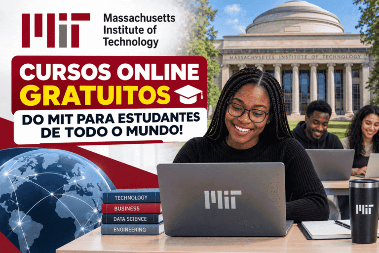Cursos Online Gratuitos do MIT para Estudantes de Todo o Mundo!